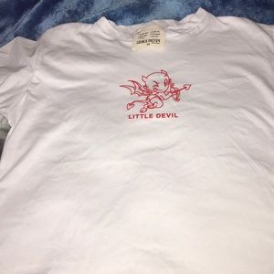 French Pastry cropped top